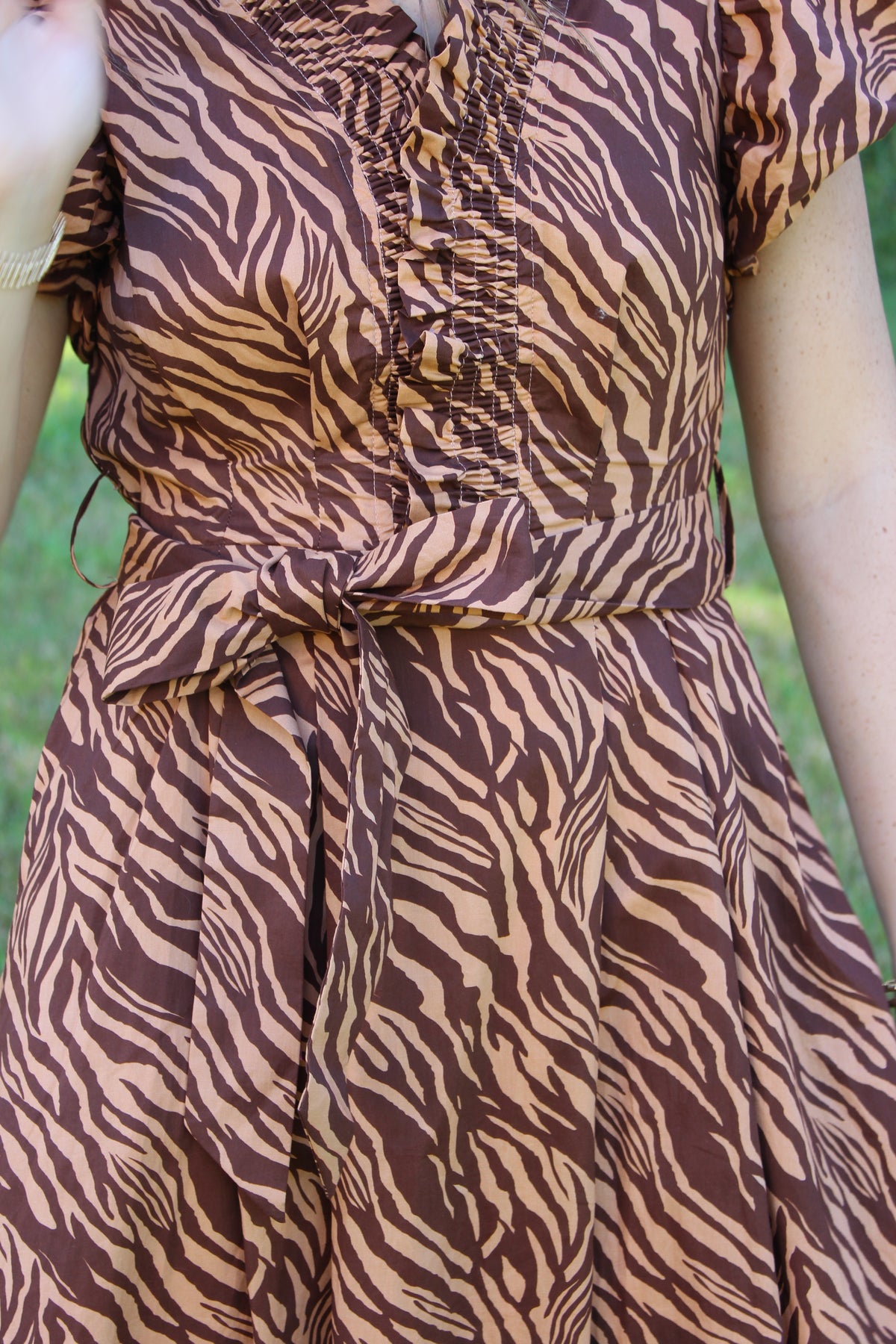 Taupe Long Dress