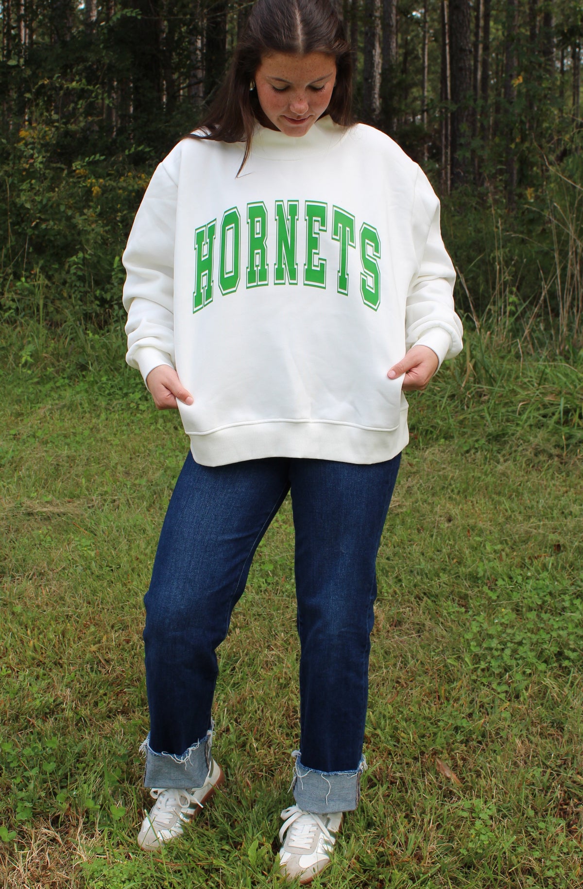 HORNETS- Mock Neck